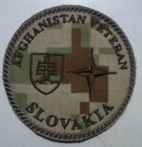 Nášivka pre veteránov - Afghanistán vz.07 púšť