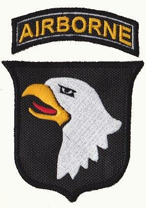 Nášivka 101st Airborne Division farebná