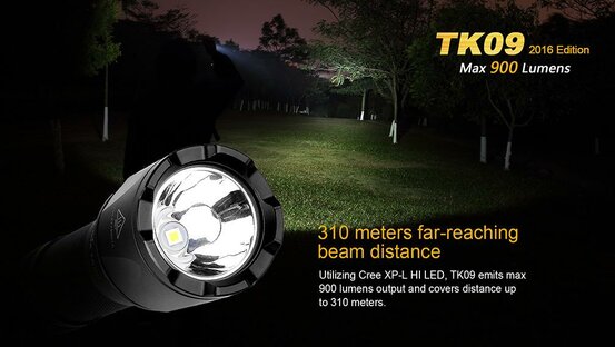 Taktická baterka Fenix TK09 XP-L
