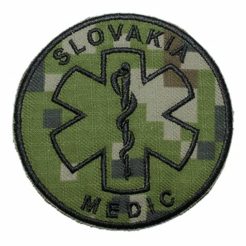 Nášivka vz. 2007 LES Medic 8,5cm