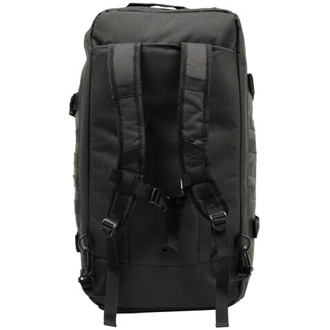 Ruksak a cestovná taška "travel" 2v1 48l čierna