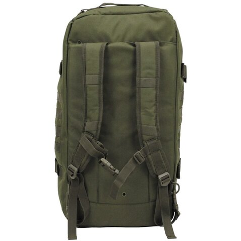 Ruksak a cestovná taška "travel" 2v1 48l olive