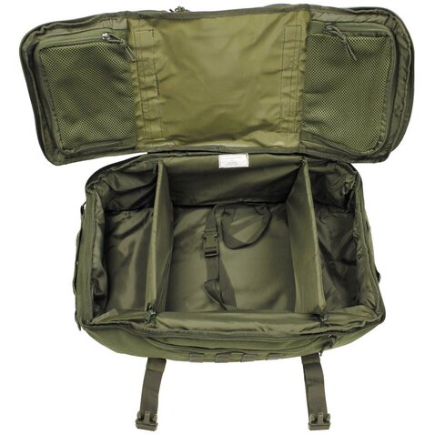 Ruksak a cestovná taška "travel" 2v1 48l olive