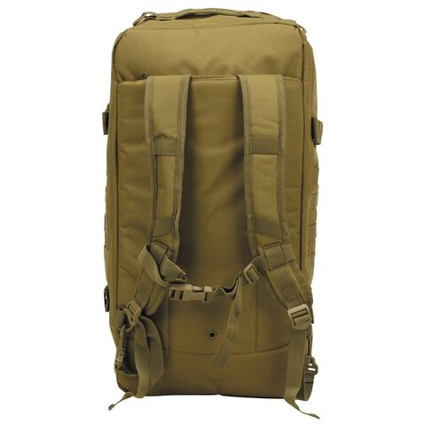 Ruksak a cestovná taška "travel" 2v1 48l coyote