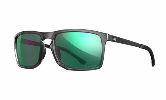 Slnečné okuliare WileyX Axe Captivate Polarized Green Mirror/ Gloss Crystal Frame