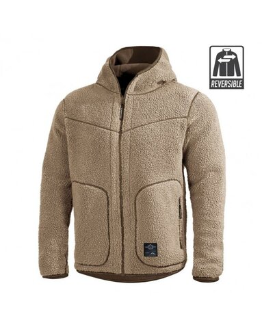 Bunda Pentagon Ianos 2v1 Sherpa fleece khaki / RAL7013