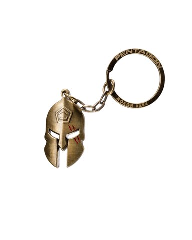 Prívesok na kľúče Spartan brass