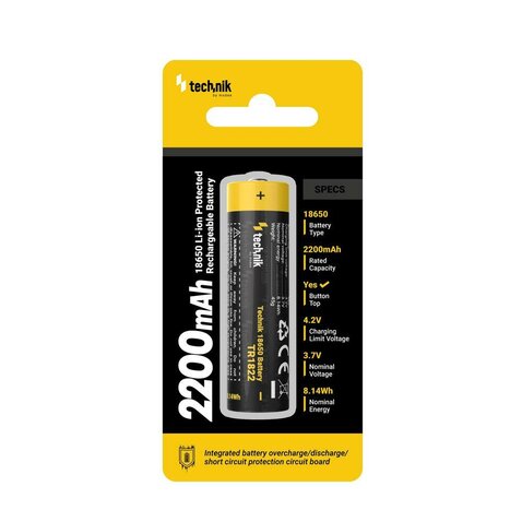 Batéria Technik 18650 TR1822 2200mAh 3,7V B1 