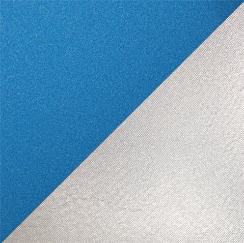 Termo karimatka YATE modrá s  hliníkovou fóliou