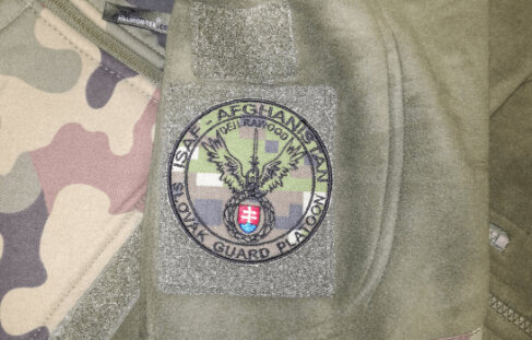 Nášivka ISAF Afghanistán Slovak Guard Platoon