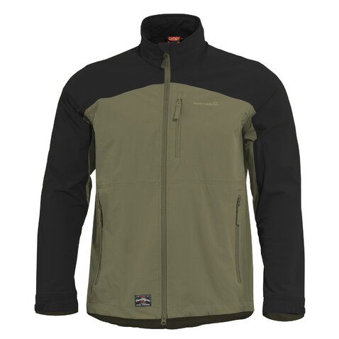 Bunda Pentagon Elite Light Softshell RAL7013-čierna
