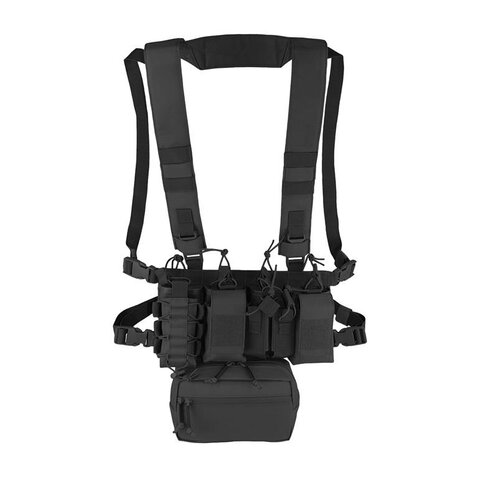 Taktická vesta Chest Rig Storm Cordura čierna