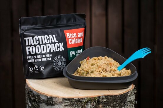 Tactical Foodpack® kura s ryžou