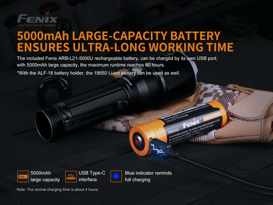 Taktická baterka Fenix TK22 Ultimate Edition (1600