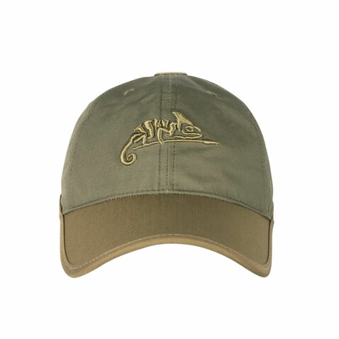 Šiltovka HELIKON-TEX logo adaptive green/coyote