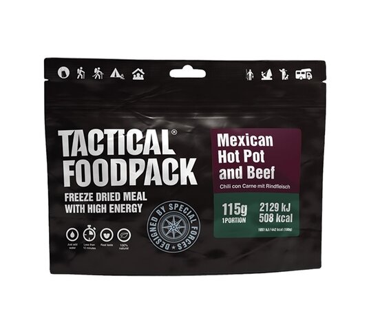 Tactical Foodpack® Mexický Hot Pot s hovädzím