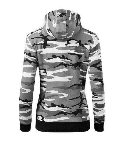 Mikina Camo Zipper dámska urban