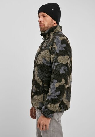 Mikina Brandit Teddyfleece dark camo