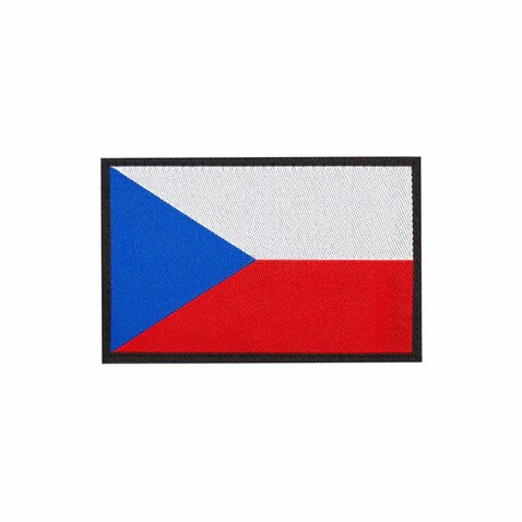 Nášivka Česká vlajka 70x50mm