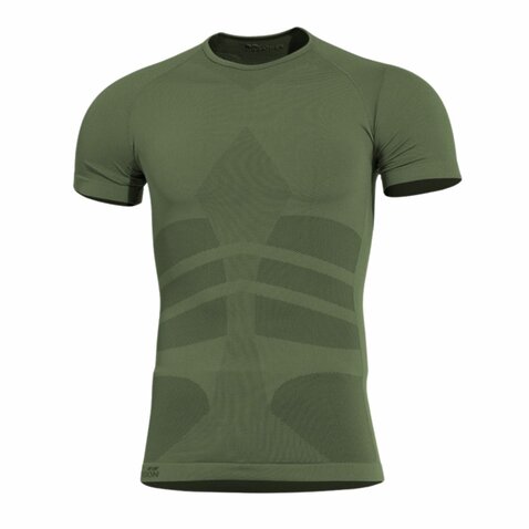 Termo tričko s krátkym rukávom Pentagon Plexis olive
