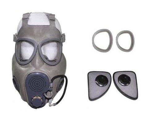 Plynová maska M10M AČR s prívodom vody - bez tašky