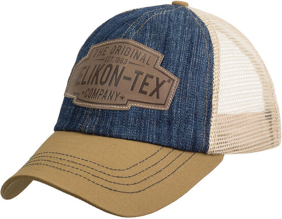 Šiltovka Helikon-Tex Trucker (sieťková) denim