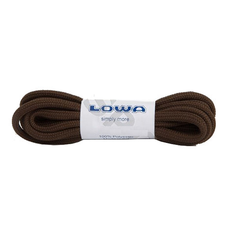 Šnúrky Lowa dark brown 180cm