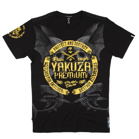 Tričko Yakuza Premium 3020 čierne