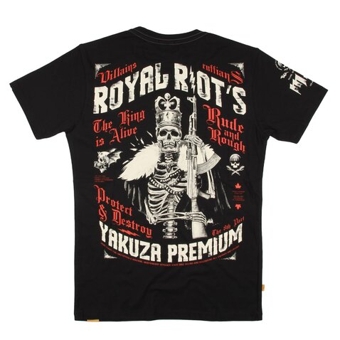 Tričko Yakuza Premium 3021 Royal Riots čierne