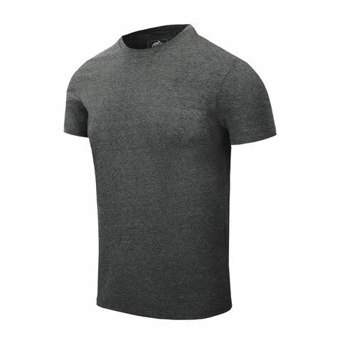 Tričko Helikon-Tex Slim melange black-grey