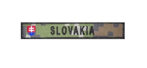 Nášivky oficiálna SVK vz. 2007 les (150x25mm)