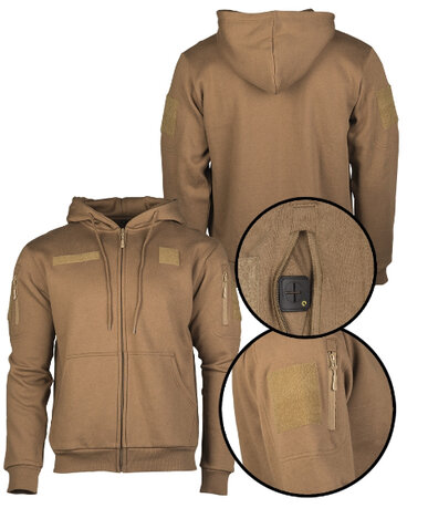 Bunda Mil-Tec SCU Softshell dark coyote