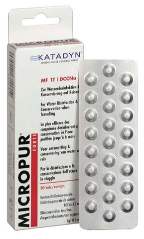 Katadyn Micropur Forte MF 1T 50 tabiet (dezinfekci