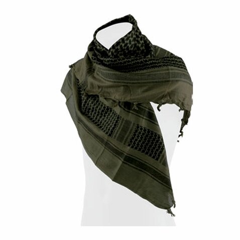 Arafatka DEFCON5 100% bavlna zeleno-čierna