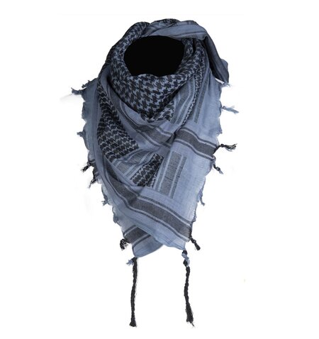Arafatka Shemag modro-čierna