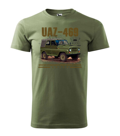 Tričko UAZ-469 olive