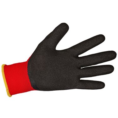 Pracovné rukavice Manos čierno/červené