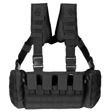 Taktická vesta Chest Rig Mission čierna