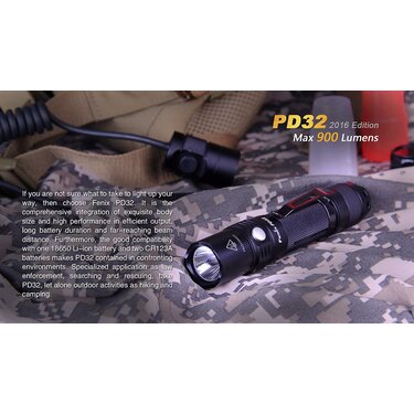 Taktická baterka Fenix PD32 X-PL (900lm)