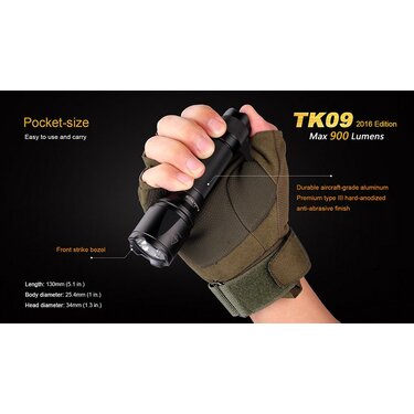 Taktická baterka Fenix TK09 XP-L