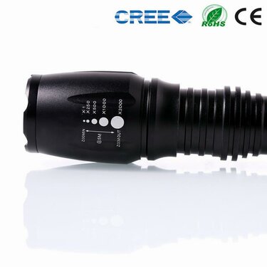 Baterka LED ZOOM T6G-2 nabíjateľná