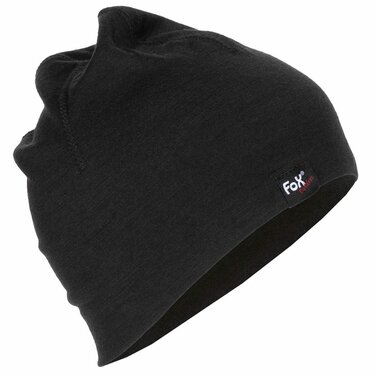 Zimná čiapka Beanie Merino Lite čierna