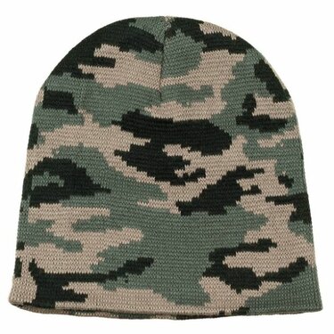 Čiapka pletená Beanie woodland