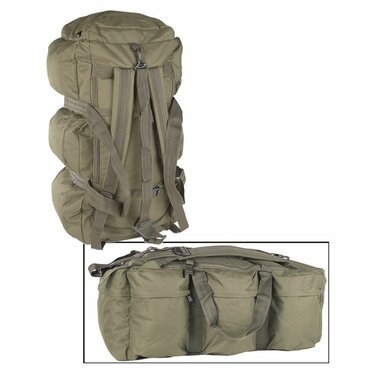 Ruksak-cestovná taška 2v1 Duffle Combat 98l olive