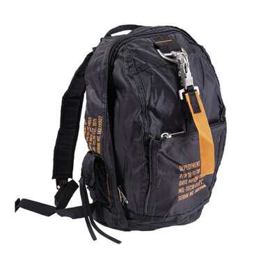 Ruksak Deployment Bag 6 s kovovými sponami čierny