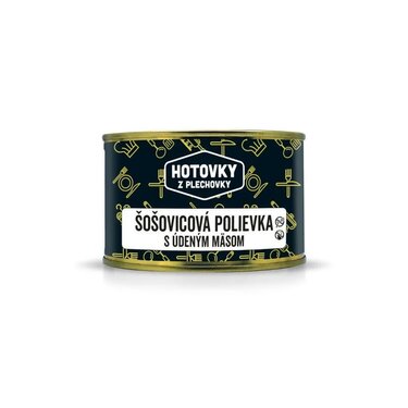 Šošovicová polievka s údeným mäsom 400ml