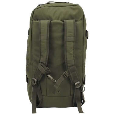 Ruksak a cestovná taška "travel" 2v1 48l olive