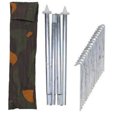 Kolíky k stanu 16ks + stanová tyč 125cm