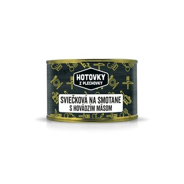 Sviečková na smotane s hovädzím mäsom 400g
