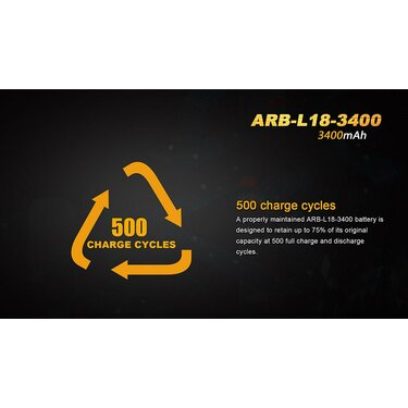 Nabíjacia batéria Fenix 18650 3400mAh (Li-Ion)